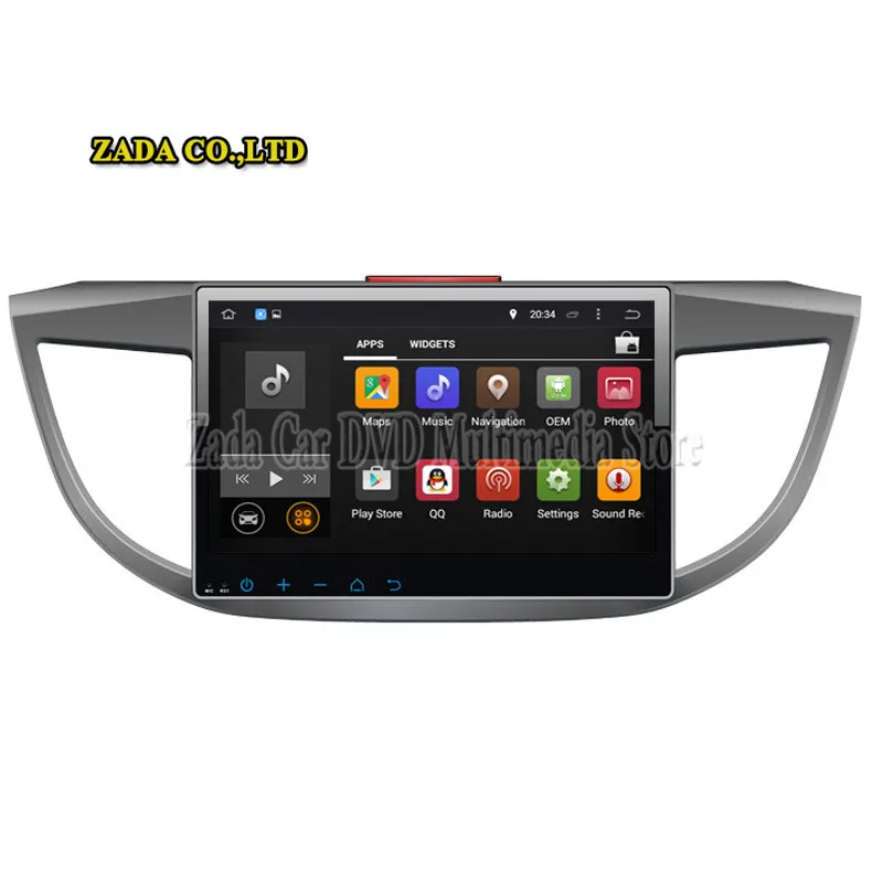 NaviTopia 10 1 дюймов Octa Core 4 ГБ Android 8 0/Android 7 автомобиль DVD gps для HONDA CRV 2012 Поддержка