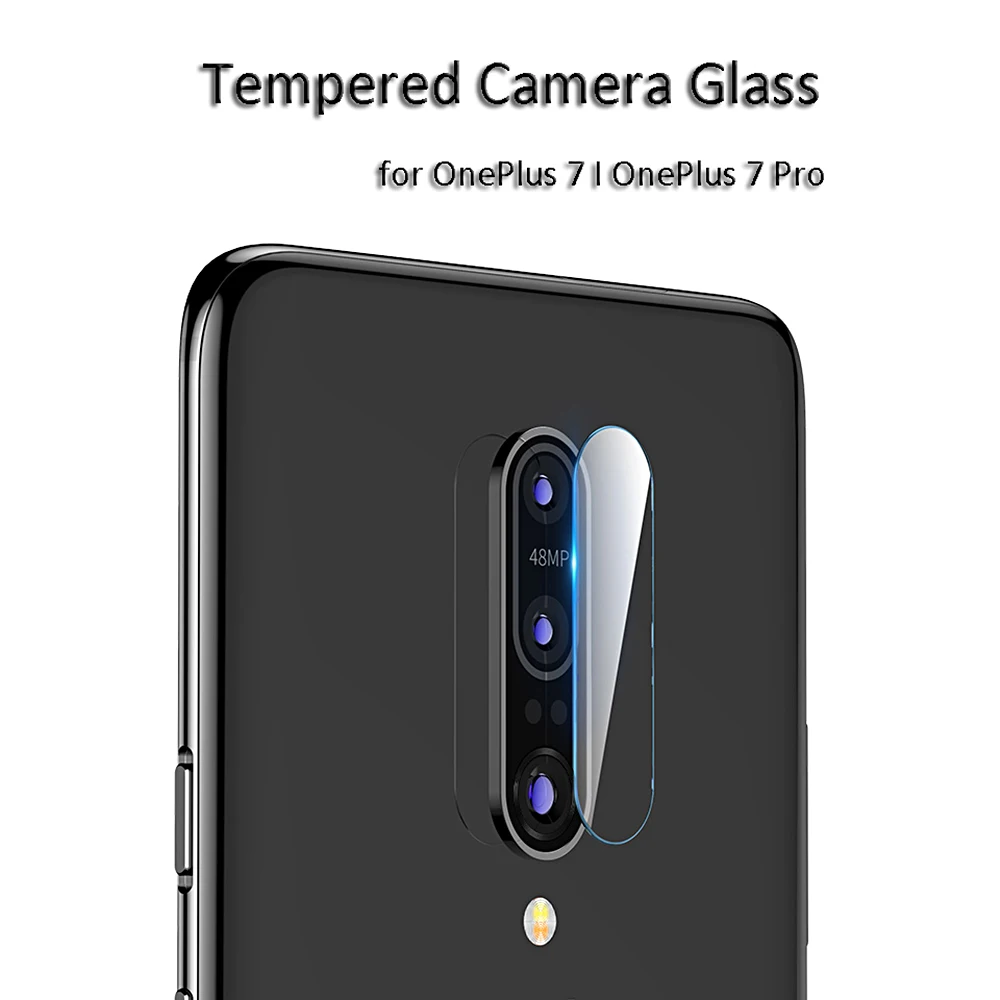 Закаленное стекло 9H для камеры OnePlus 7 Pro Защитное задней линзы Защитная пленка One