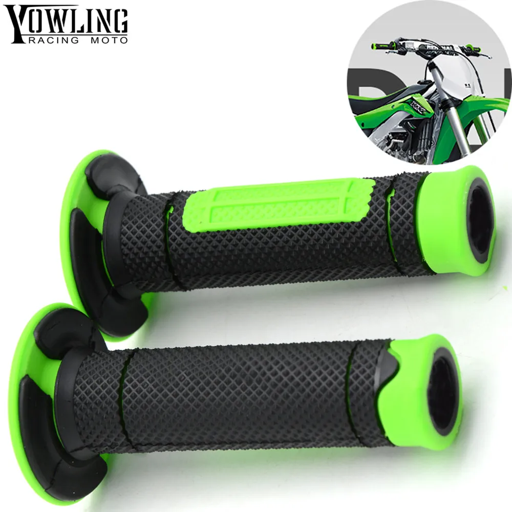 Резиновые ручки для мотоцикла и велосипеда Kawasaki KX KLX KFX KDX 65 80 85 125 250 250F 450F 450R 150S Z800
