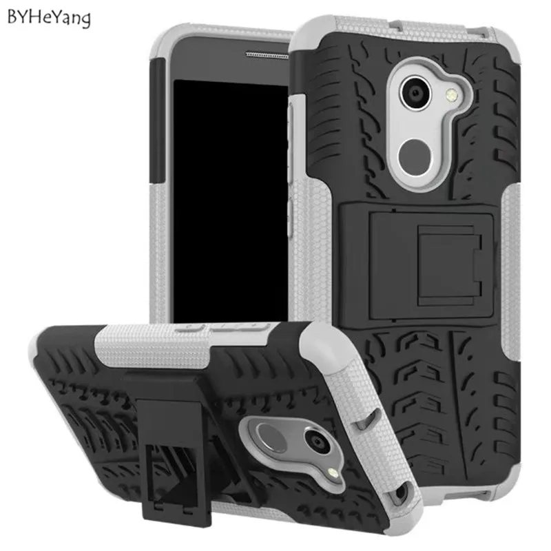 Чехол BYHeYang для Alcatel A3 Жесткий из мягкого силикона A 3 a3 5046 5046Y 5046D с держателем 5 0