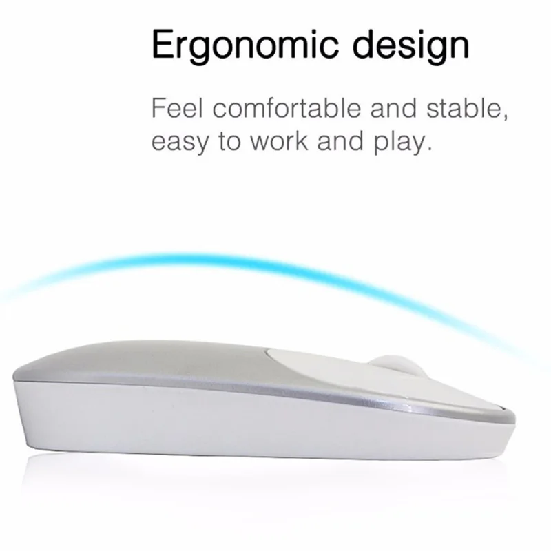2018 new 1200DPI 2.4G + Bluetooth 4.0 dual mode wireless mouse for OS android and winXP WIN7 WIN8 WIN10 PC | Компьютеры и офис