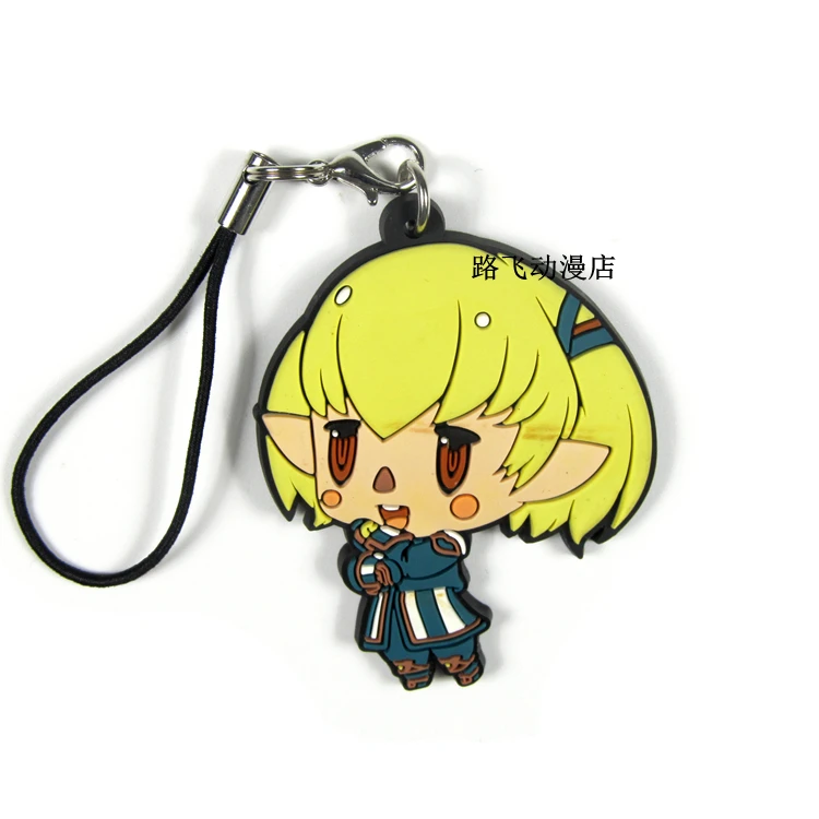 18 Final Fantasy XV аниме модель резиновый брелок Noctis Lucis Caelum Ignis Scientia Prompto Argentum Cor Leonis Подвеска для мобильного телефона - Цвет: 18