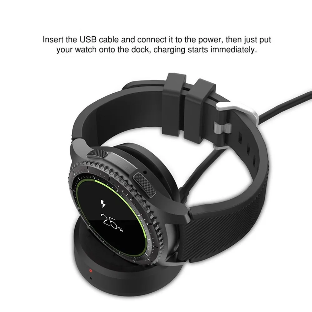 Зарядное устройство для Samsung Gear S3 портативная беспроводная зарядная док станция