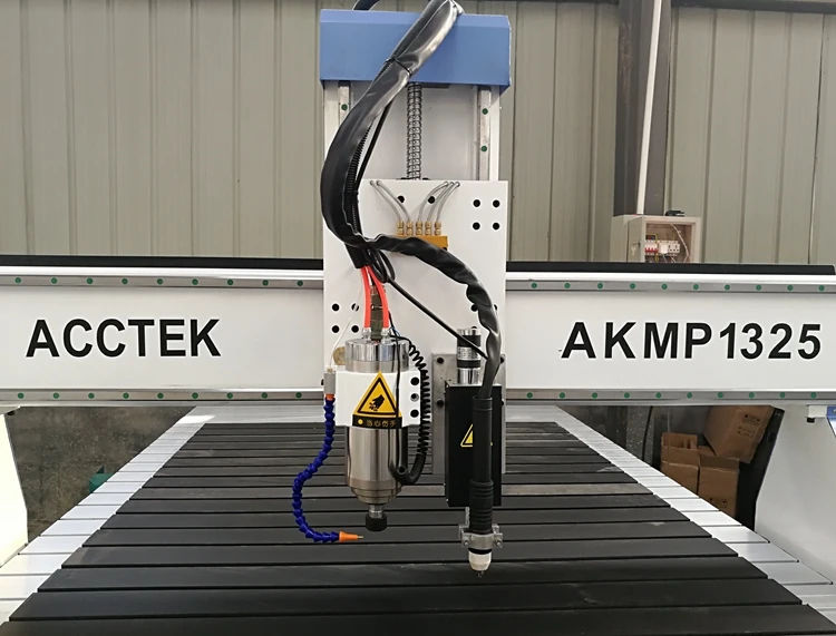 Легко Работать две функции плазменной резки с ЧПУ дизайн и точность AKMP1325 |