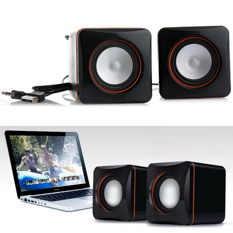 Мини портативный USB аудио плеер Музыкальный динамик для iPhone iPad MP3 ноутбук ПК