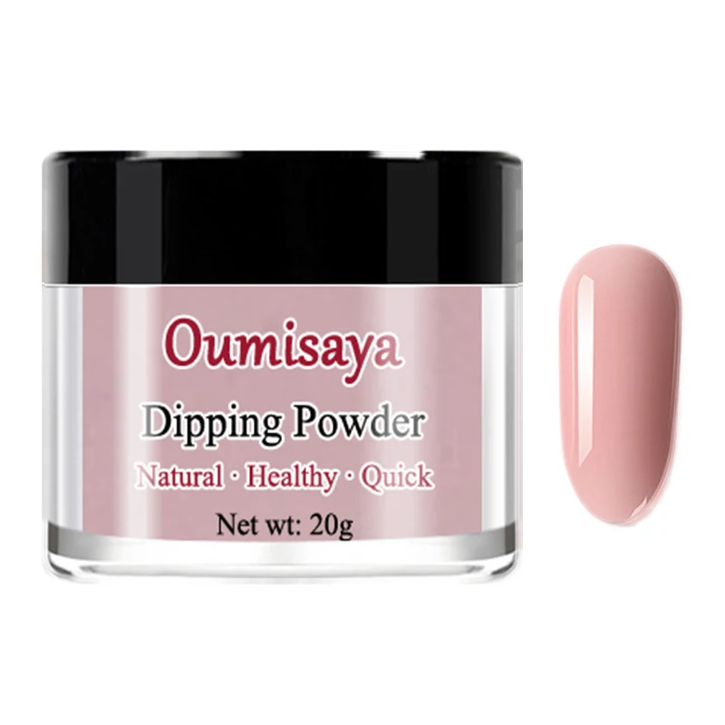 20 г/шт. Oumisaya Nail Dip порошок цвета, Dip системы первой необходимости, без запаха и здоровый(нет необходимости УФ/светодиодный светильник лампы лечения - Цвет: D016