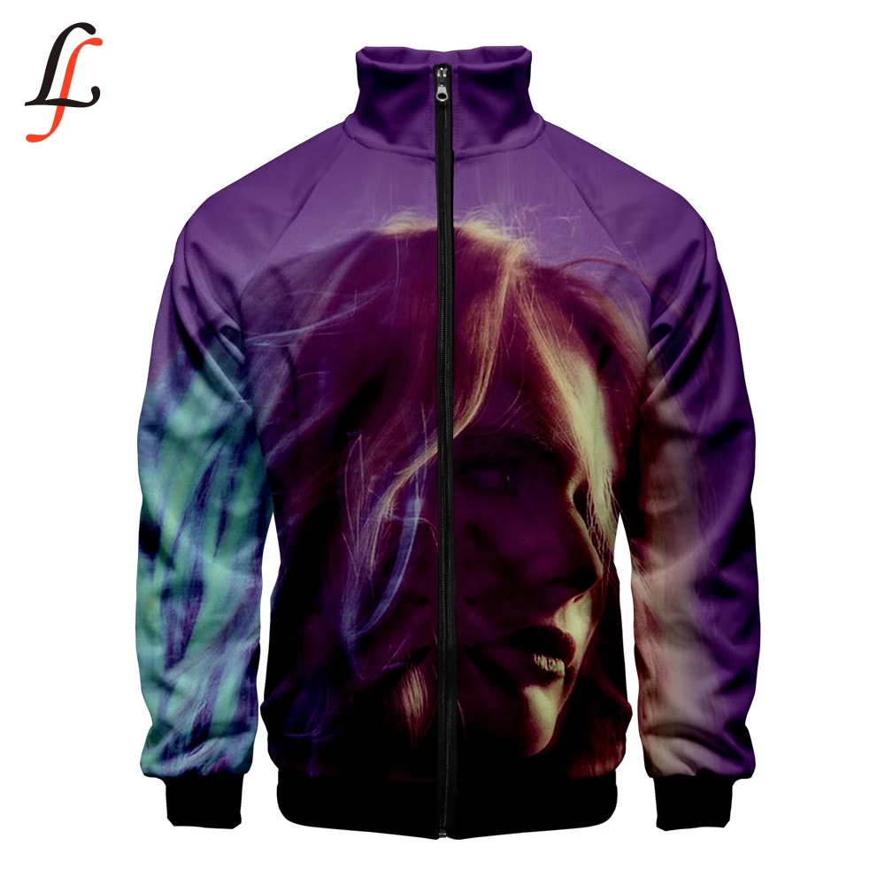 Miranda Lambert 3D Women/Men Fashion Zipper Standing collar Casual Street cool Hipster Hooded Sweatshirt Popular Hoodies | Женская
