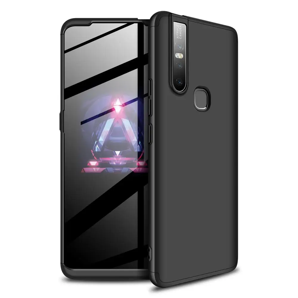 Kuulee для VIVO S1/V15 ультра тонкий ПК задняя крышка нескользящий противоударный 360