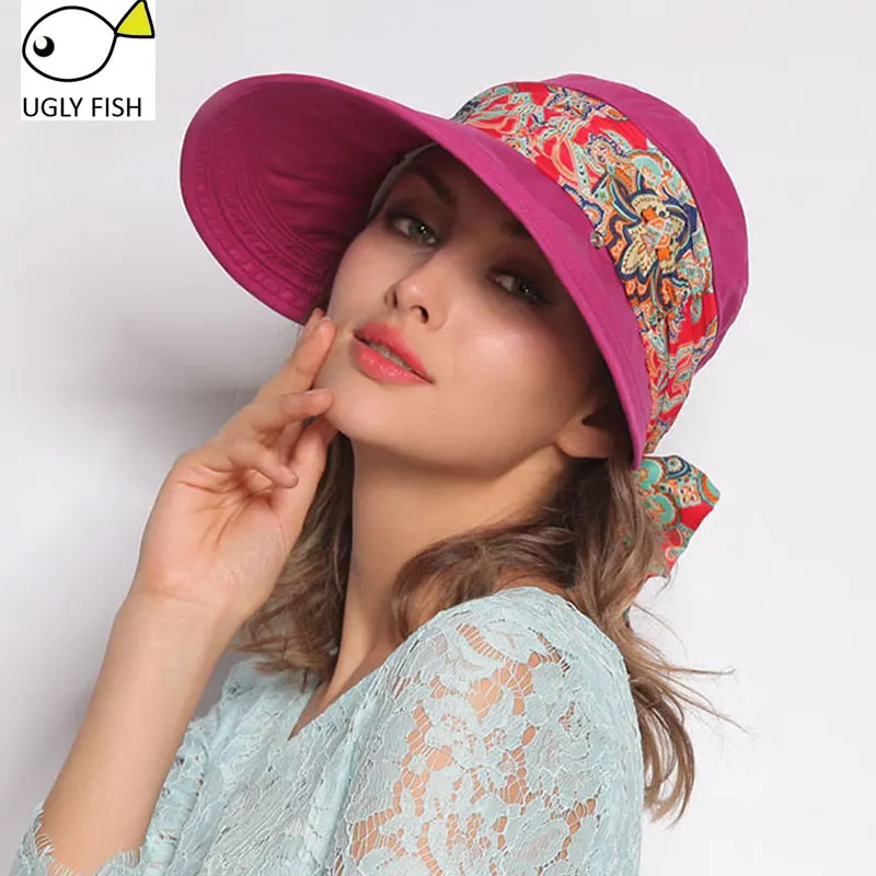 Летние шляпы для женщин-бич солнцезащитный козырек хет-козырек chapeu feminino сомбреро mujer verano летние шляпы для женщин шляпы женские летняя шляпа летних шляпы женские летние козырёк от солнца кепка