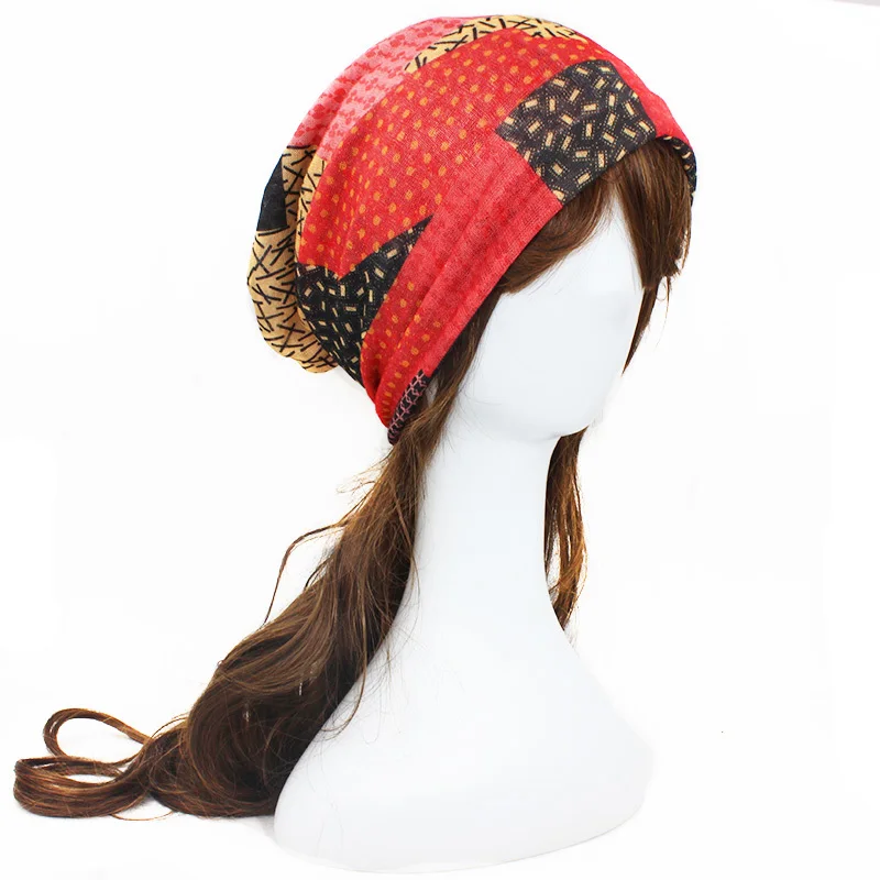 LOVINGSHA осень-зима тонкие мужские шапочки Skullies модные дизайнерские шляпы для женщин модные Feminino многофункциональный шарф HT108