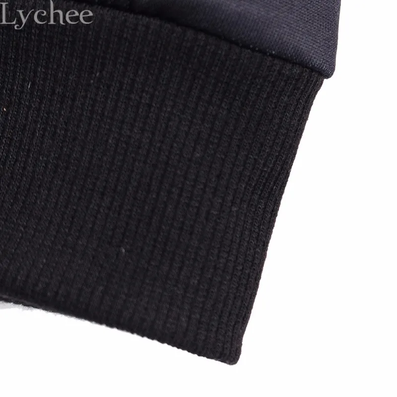 Lychee осень зима Harajuku для женщин толстовка Сатурн астронавт печати пуловер повседневное свободные с длинным рукавом спортивный костюм