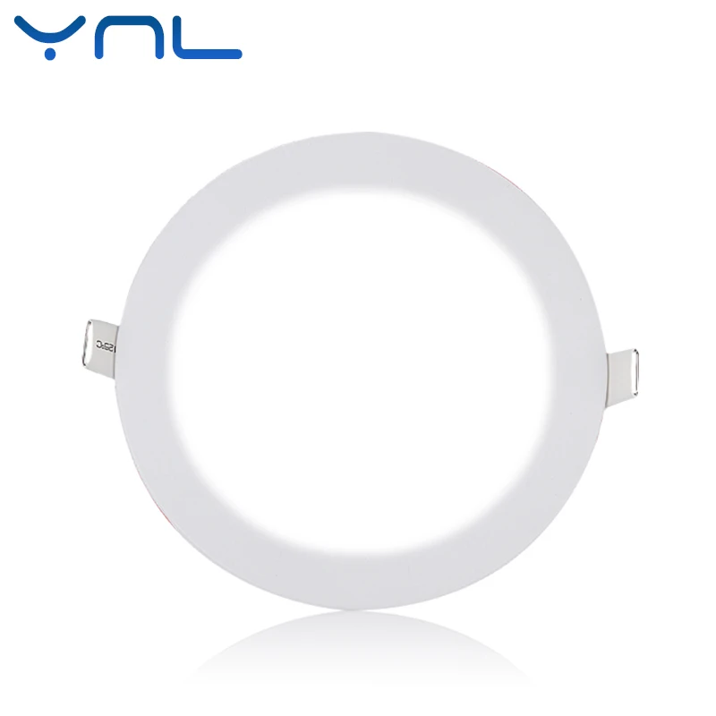 YNL супер яркий светодиодный панельный светильник 3 Вт 4 6 9 12 15 18 110-220 В SMD2835 Круглый