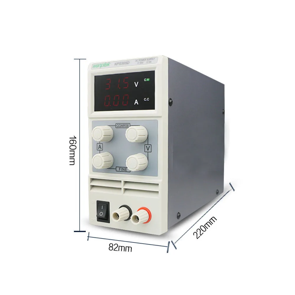 Блок питания постоянного тока WANPTEK KPS1003D Регулируемый мини маностат 0 100 в 3 А