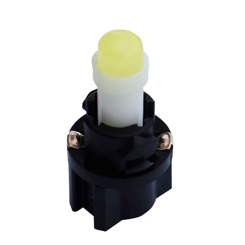 100 шт. светодиодный светильник для приборной панели автомобиля лампа T5 W1.2W W2X2.6d 27 74