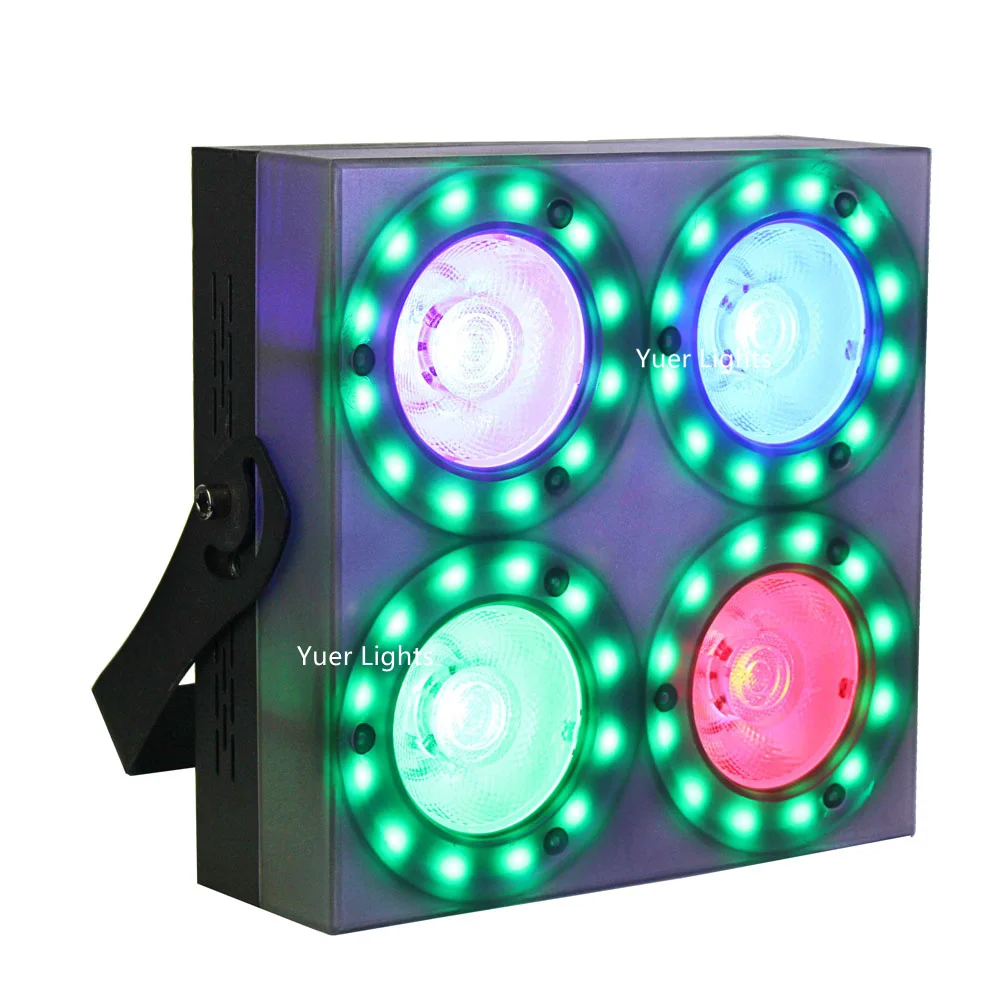6 шт. карманный светодиодный светильник 4 х30 Вт RGB 48 светодиодов|Эффект освещения