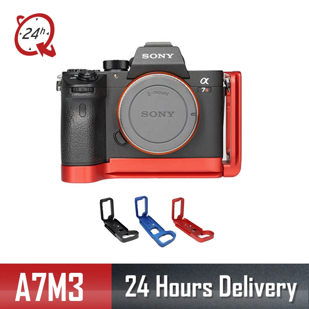 DLSR L Тип Монтажная пластина Кронштейн для sony A7M3 A7R3 A9 A7III Quick Release Baseplateside для стабилизаторов vs smallrig