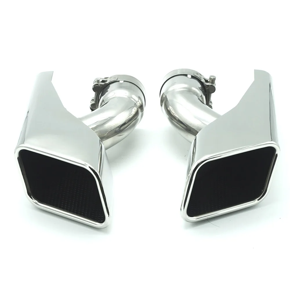 2 шт./компл. глушитель выхлопной трубы для Land Rover 05 12 Range из нержавеющей стали