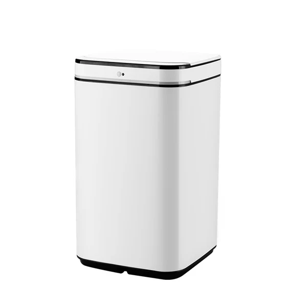 Geekinstyle Новинка 10L-13L мусорная корзина без прикосновения Автоматическая мусорная корзина аксессуар кухонный датчик мусорная корзина офисная корзина для мусора - Цвет: white