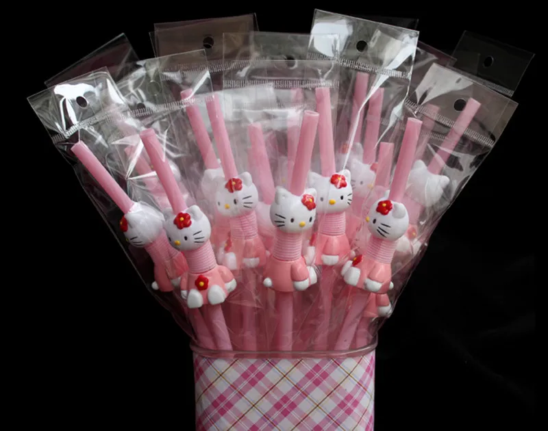 50 шт Пластик рисунок Hello Kitty соломы мультфильм для напитков на вечеринку