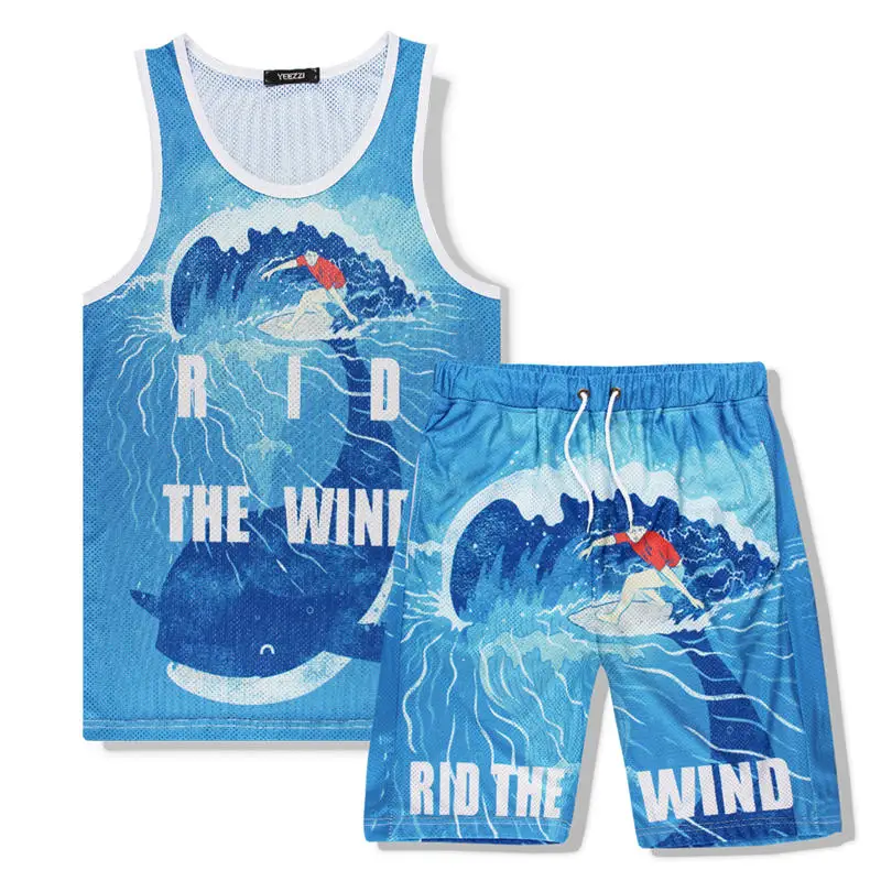 

Beach Casual Whale Vest Men 100% Cotton Quick Drying Undershirt Jersey Boys Uniforms Tank Tops Loose Undershirt Brand Vest Shirt