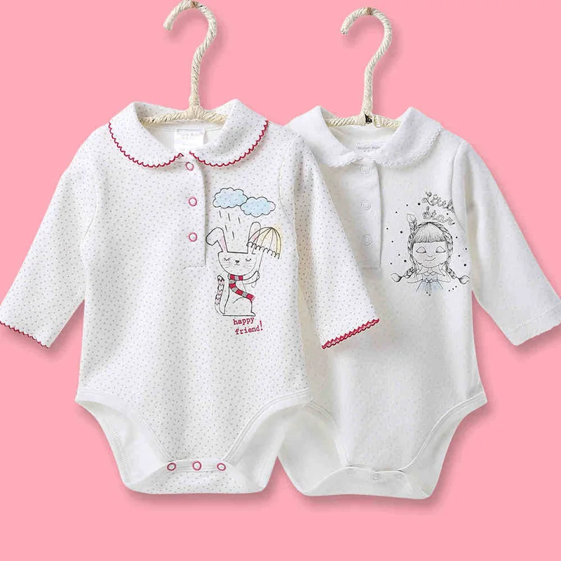 Детское боди с длинным рукавом круглым воротником|baby clothes bodysuit|bodysuit babybaby bodysuits |
