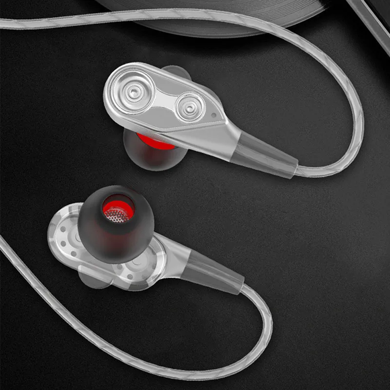 Лучшие предложения 3 5 мм HiFi проводные наушники двухъярусный четырехъядерный