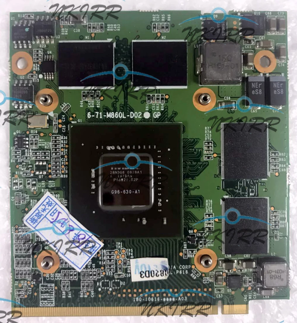 9600M GT G96 630 A1 DDR3 512M 6-71-M860L-D02 GP M86TU V2.0 P616 VGA карта для clevo Sager | Компьютеры и офис