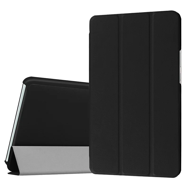 JRZ для Huawei MediaPad M3 8 4 дюймовые Чехлы тройной Стенд кожаный чехол с шелковой