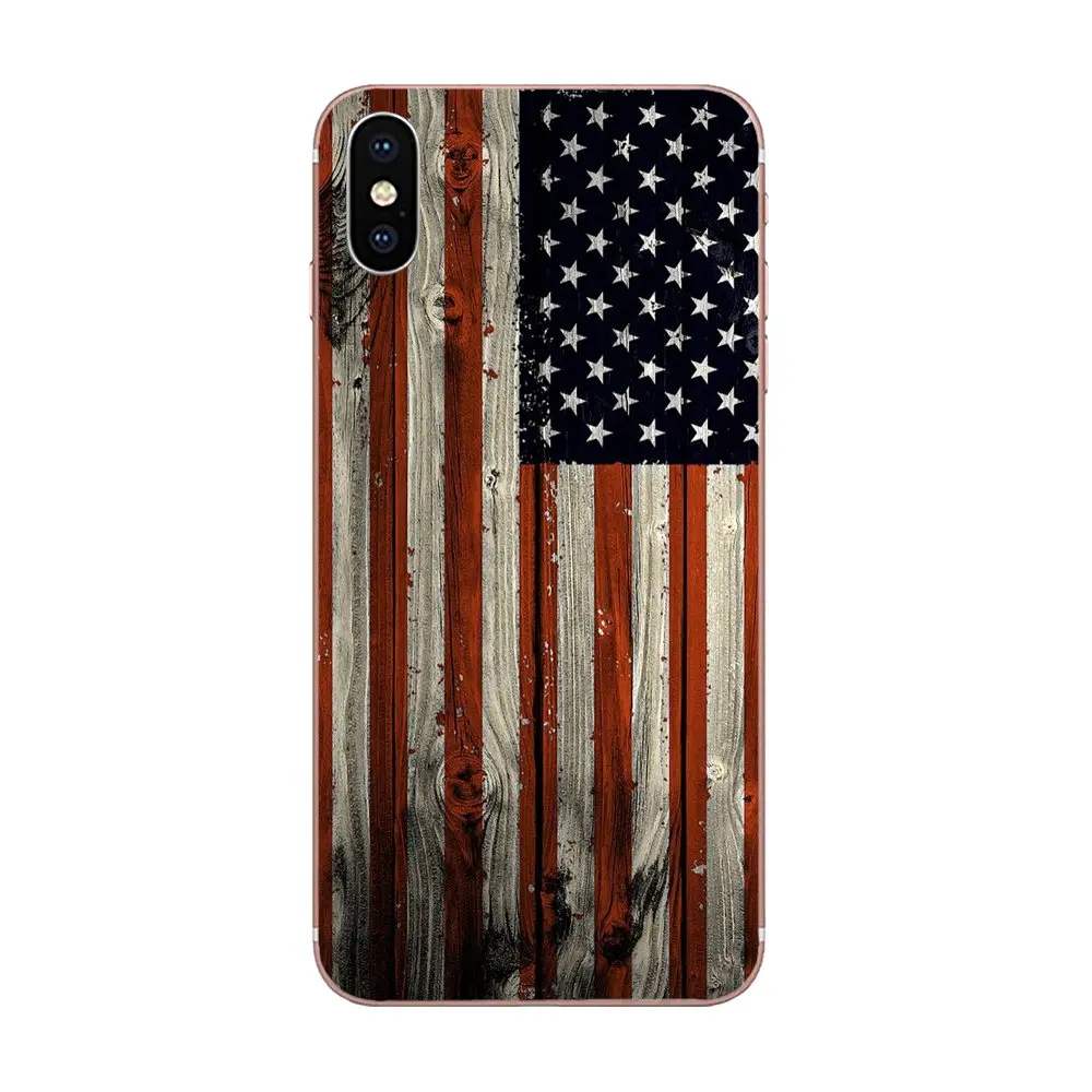 Американский американский флаг для Galaxy Alpha Note 3 4 10 A10 A20 A20E A30 A40 A50 A60 A70 A80 A90 M10 M20 M30