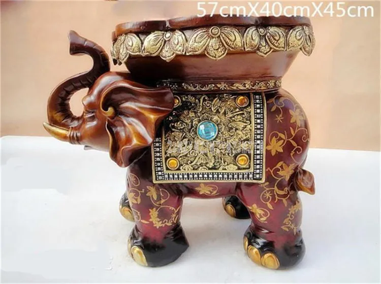 Европейский стиль Lucky Elephant дизайн низкий табурет для гостиной домашнего интерьера украшение османский табурет свадебные подарки - Цвет: C