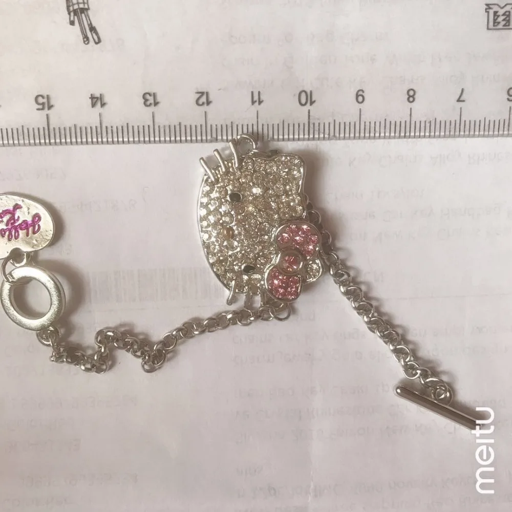 Оптовая продажа Бесплатная доставка рисунок Hello Kitty ювелирных изделий дешевого