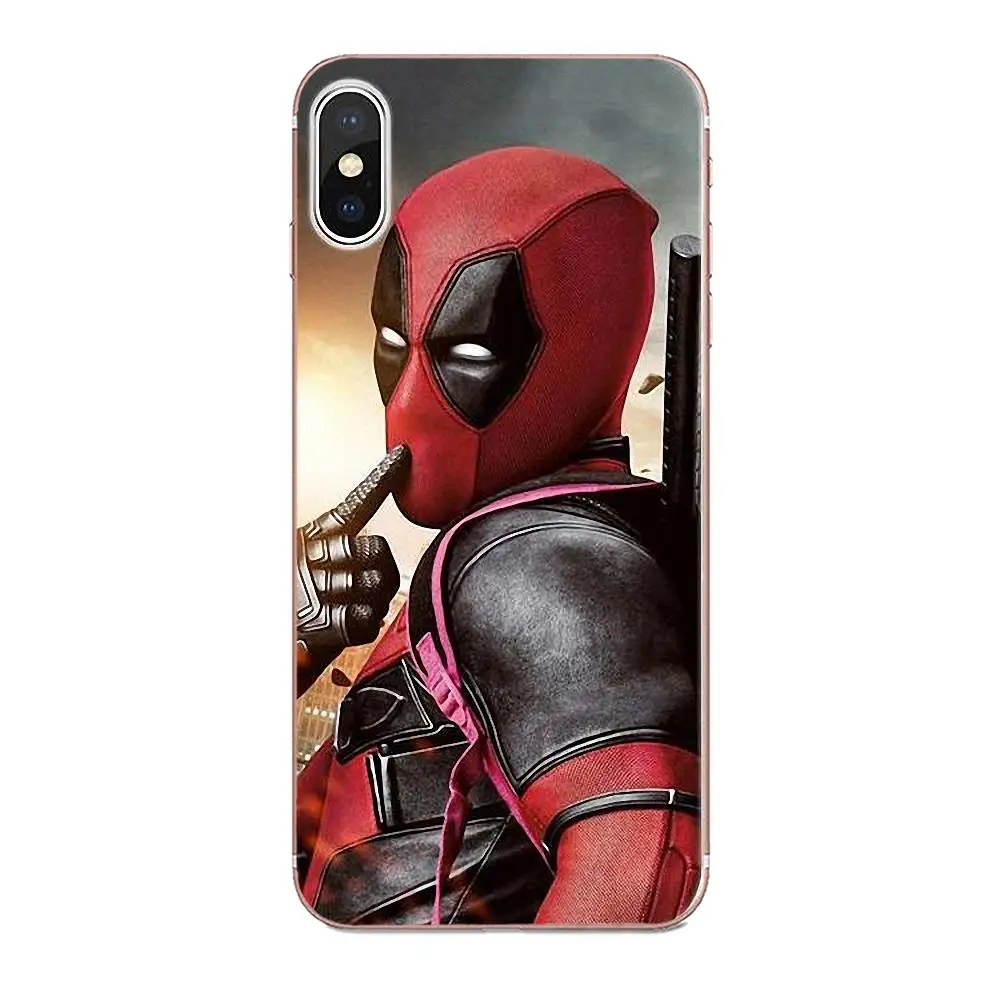Мягкие чехлы из ТПУ для Galaxy A3 A5 A7 On5 On7 2015 2016 2017 Grand Alpha G850 Core2 Prime S2 I9082 Deadpool Fashion |