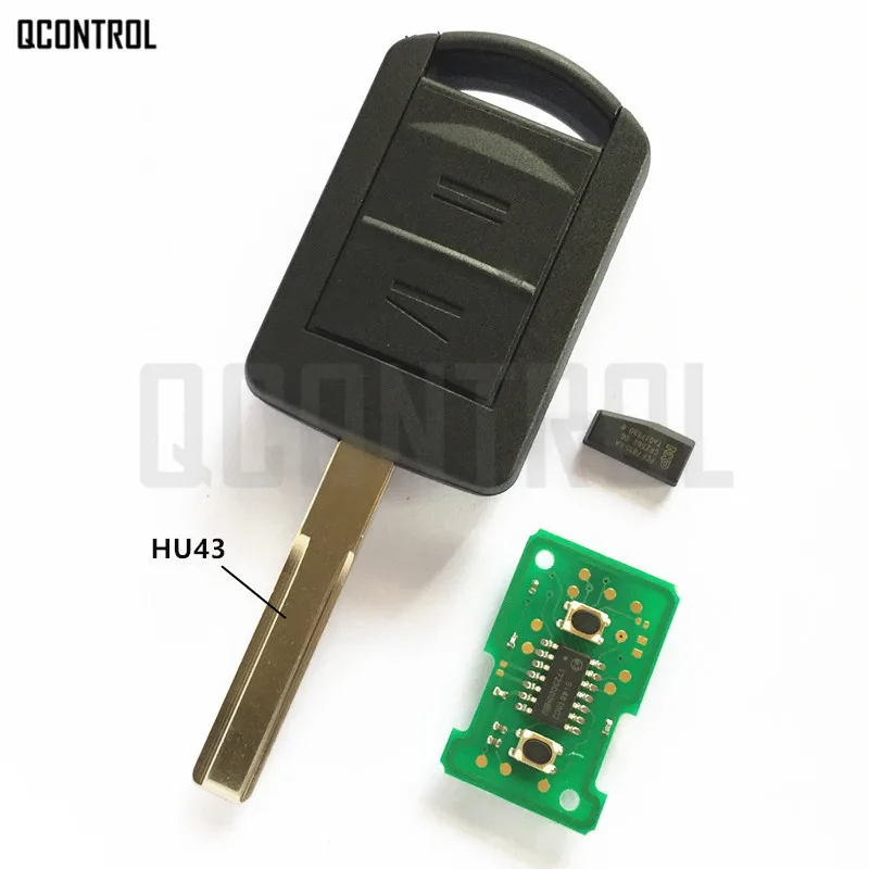 QCONTROL дистанционного ключа для OPEL/VAUXHALL 5WK48668/5WK48669 AGILA Марка Meriva Astra CORSA C COMBO Ван Tigra