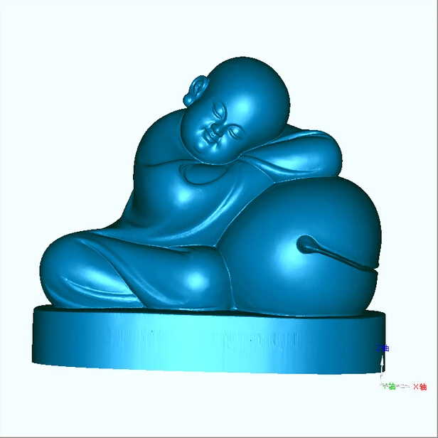 3D модель для принтеров с ЧПУ в формате STL Monk_1|3d model for cnc|for cncmodel 3d |