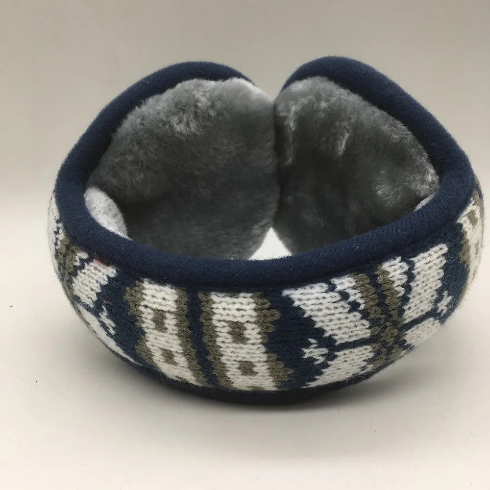 Новый Стиль Зимние теплые регулируемые наушники вязаные наушники|knitted earmuff|winter