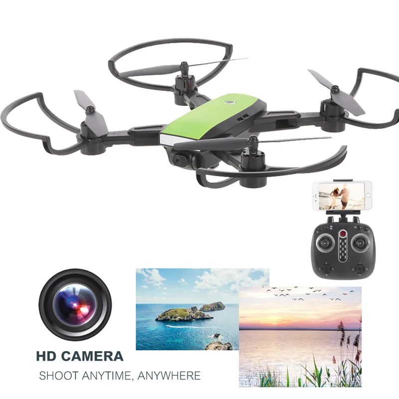 Drone 360 Degree Rolling Selfie Speed Adjustable One Key Take Off Stable 480P/720P Hd Camera With Package Quadcopter | Электроника