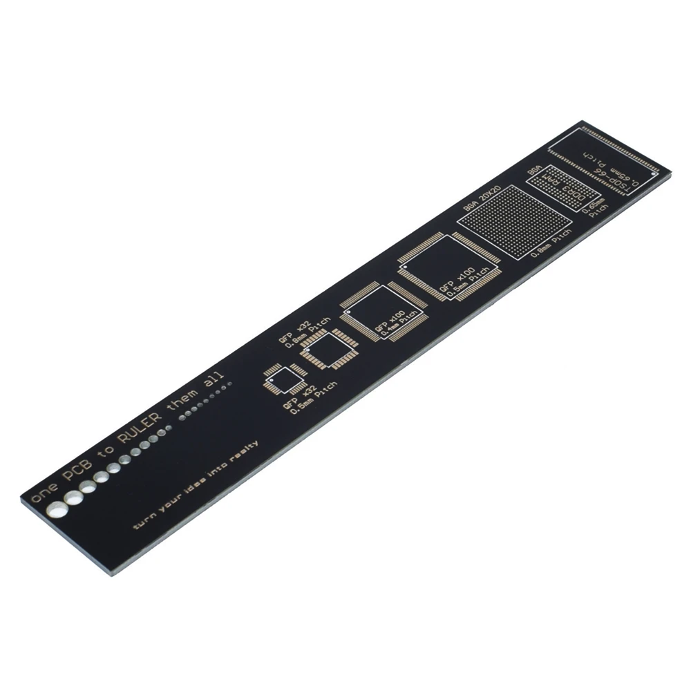 Линейка PCB для электронных инженеров устройство изготовления щек фанатов Arduino