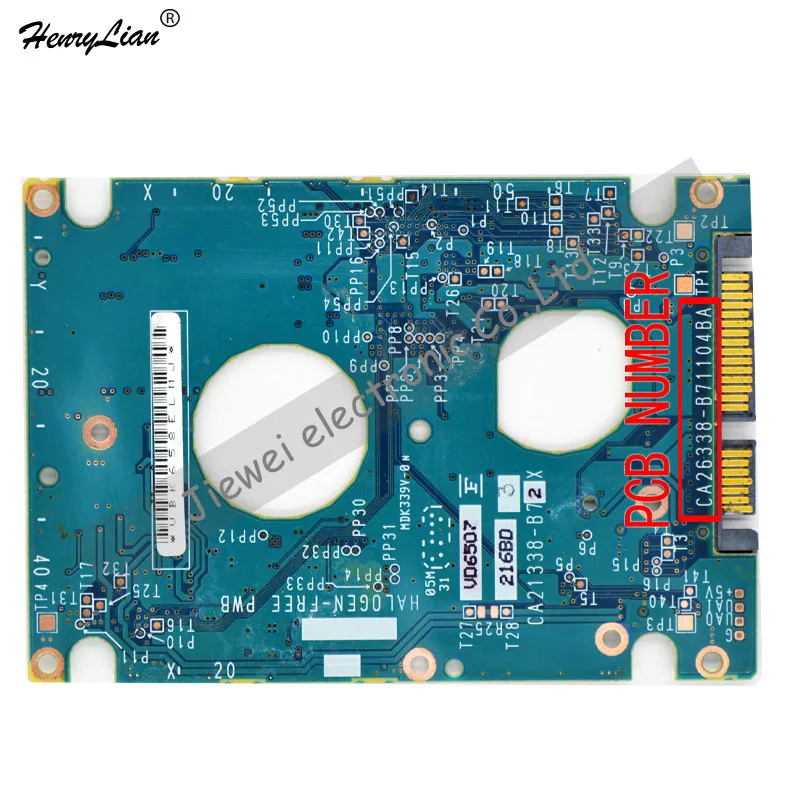 Для HDD PCB/LOGIC BOARD/BOARD номер: CA26338 B71104BA|Компьютерные кабели и разъемы| |