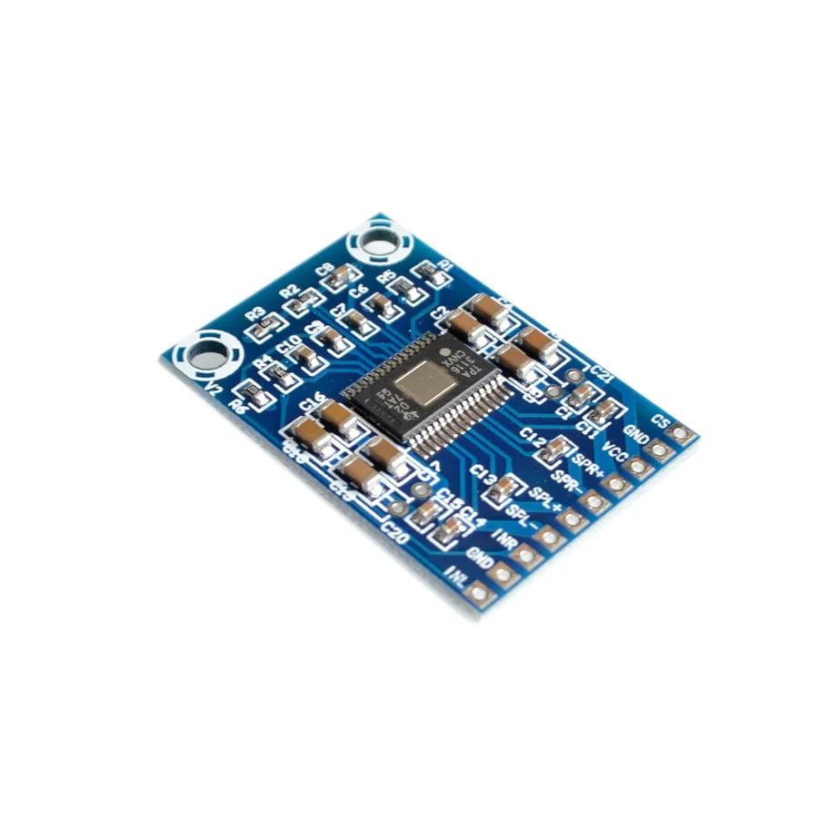 【AH ROBOT】DC 12V-24V 2x50 Вт двухканальный Мини цифровой усилитель класса D 50 + TPA3116D2 XH-M562