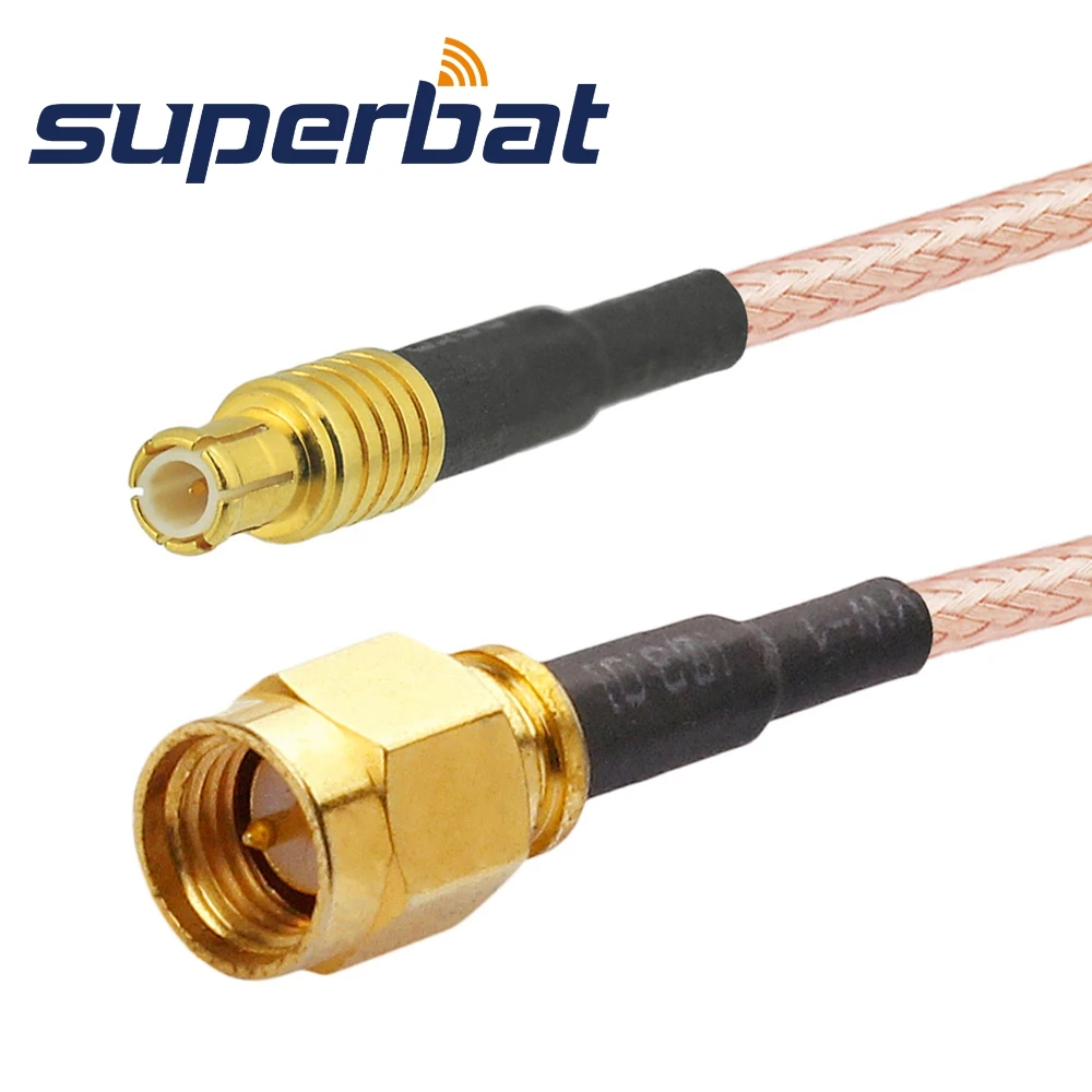 

Superbat UMTS Antenna Pigtail Cable RG316 15cm SMA Plug to MCX Male for Broadband Router Ericsson W30 W35