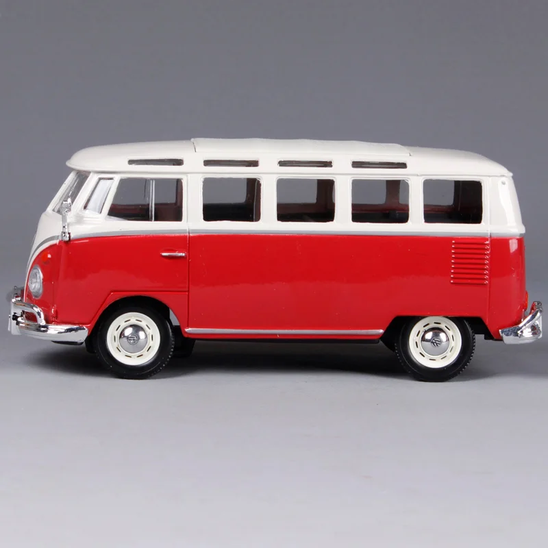 1:24 Maisto SANBA 1962 Bus T1 Kombi модель игрушечного автомобиля из сплава Коллекция игрушек