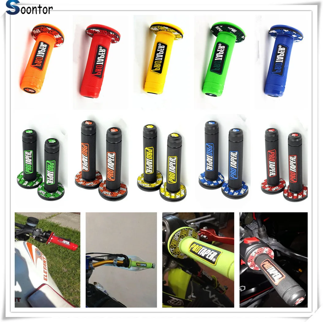 

2018 NEW Handle Grip Motorcycle Dirt Pit Bike Motocross Rubber Gel Hand Grips FOR KTM 505SXF 505XCF 525SX SXR XC XCW XCRW