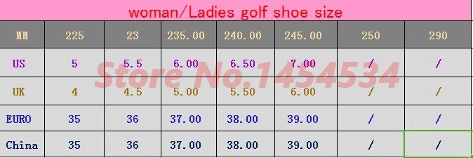 Новая обувь для гольфа женская нескользящие шпильки супер непромокаемые легкая