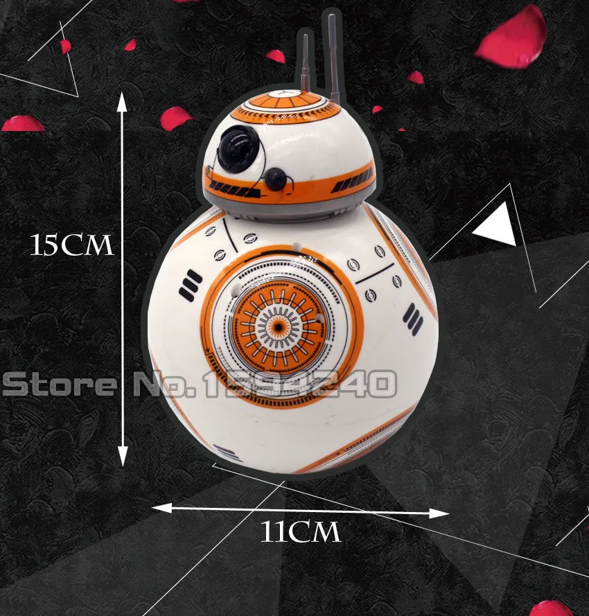 2,4 ГГц 8CH обновленная версия Звездные войны 7 RC BB-8 BB8 пульт дистанционного управления rc робот BB 8 интеллектуальная фигурка