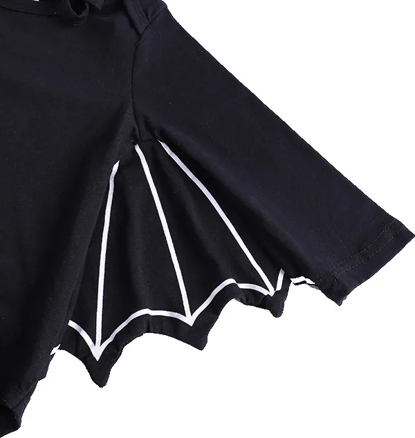 

Halloween Newborn Baby Boy Clothes Cartoon Bat Jumpsuit Black Baby Bodysuit Long Sleeve Baby Set Clothes Body For Newborn Babys