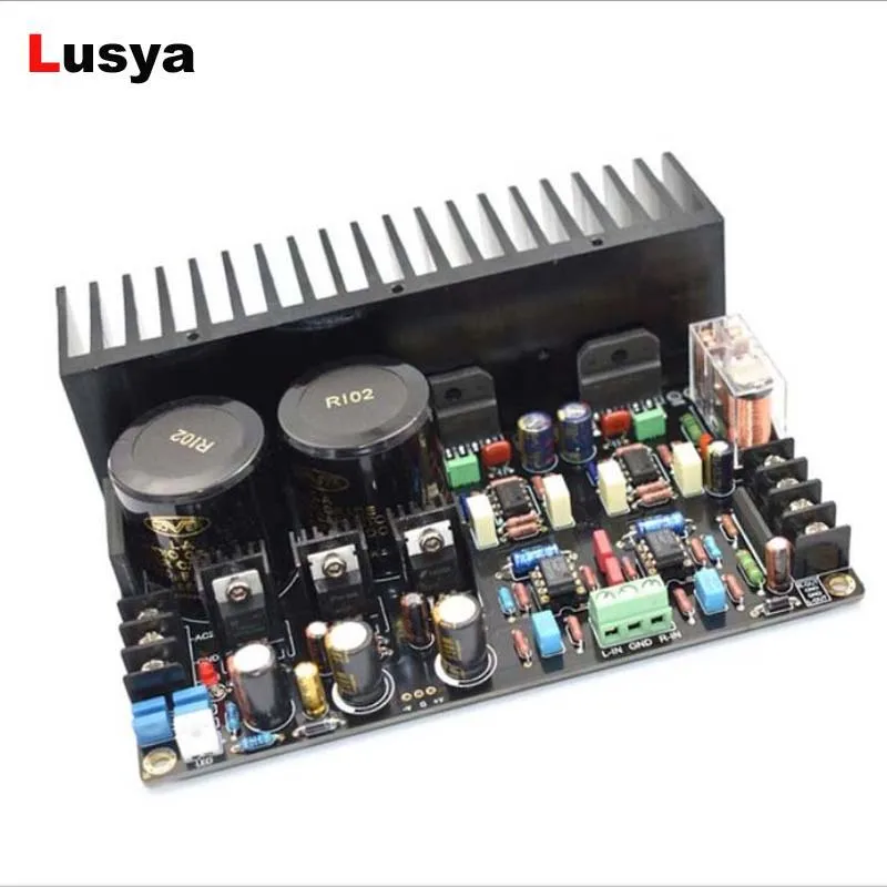 Новый M3886 JRC5534DD OP07 Максимальная выходная мощность 2x68 Вт HIFI Музыка Аудио DIY