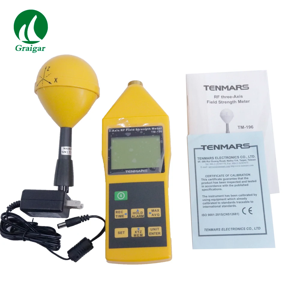 Измеритель EMF TM196 высокочастотный (RF) тестер силы электромагнитных волн 10-8 ГГц |