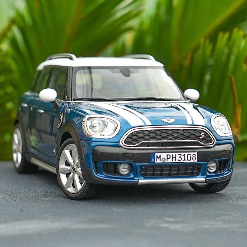 Высокое моделирование 1:18 земляк мини cooper S цинковый сплав модель, расширенная коллекция и подарок модель автомобиля украшения