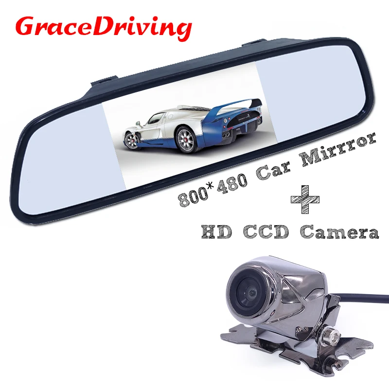 Auto Parking Assist System 2 in 1 Car Rear View Camera With Monitor Night Vision For Security | Автомобили и мотоциклы