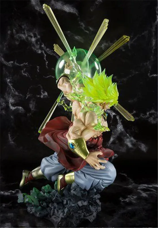 Huong аниме Figuarts 32 см Dragon Ball Z Broli Super Saiyan DBZ ПВХ фигурка Коллекционная модель игрушки